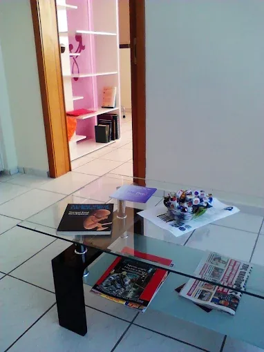 Waiting area at Dr. Maria Alexiou's practice
